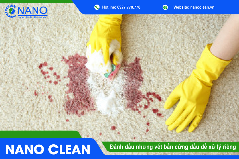 Danh dau nhung vet ban cung dau de xu ly rieng
