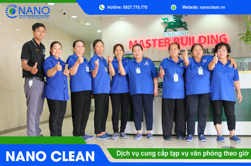Dịch vụ cung cấp tạp vụ văn phòng theo giờ