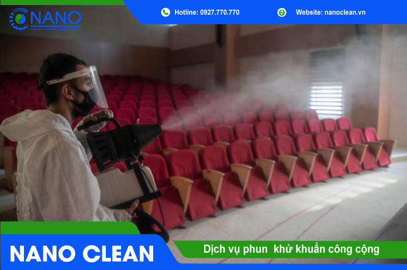 Dịch vụ phun khử khuẩn công cộng