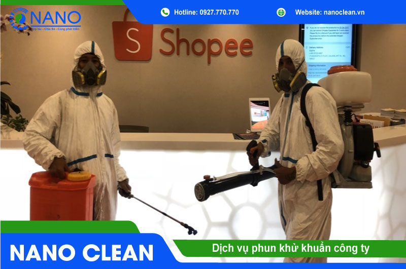 Dịch vụ phun khử khuẩn công ty