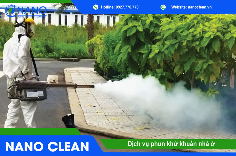Dịch vụ phun khử khuẩn nhà ở