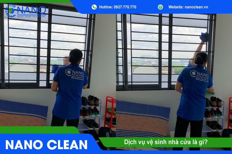 Dịch Vụ Vệ Sinh Nhà Cửa Giá Rẻ Nano Clean