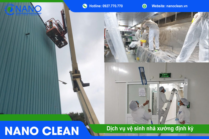 Dịch Vụ Vệ Sinh Xưởng Sản Xuất Theo Tháng, Định Kỳ Hoặc Theo Nhu Cầu