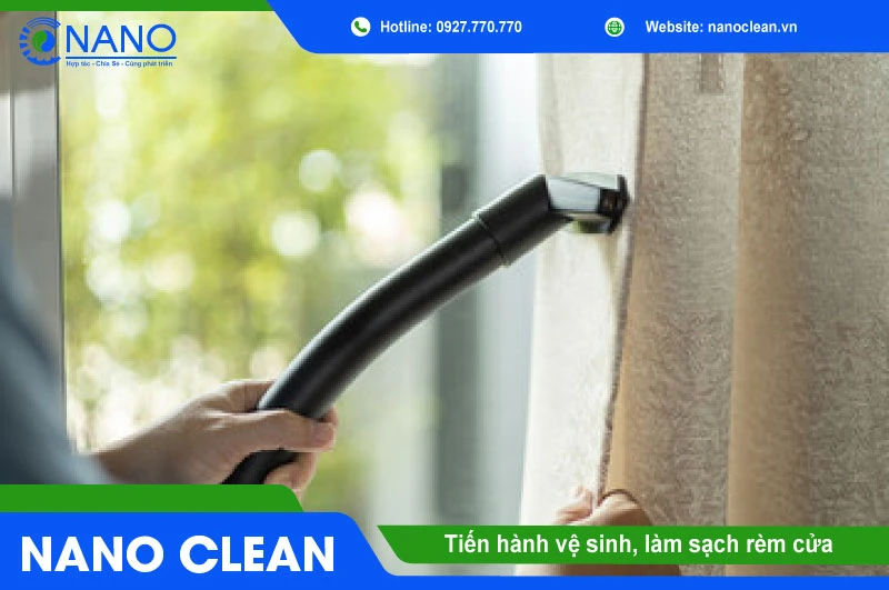 Dịch Vụ Vệ Sinh Rèm Cửa Tại Nhà – Giặt Màn Cửa Giá Rẻ