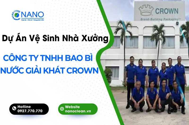 Du An Ve Sinh Nha Xuong Tai Cong Ty Tnhh Bao Bi Nuoc Giai Khat Crown
