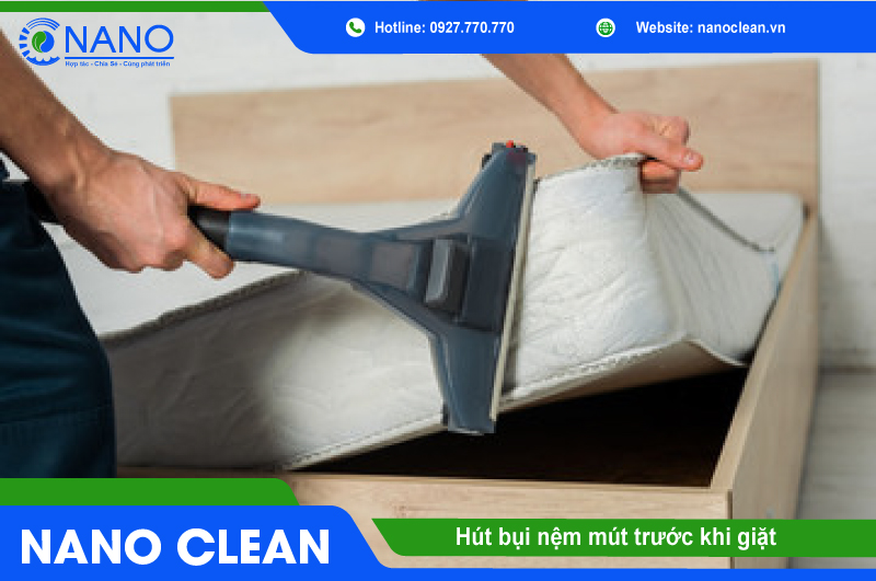 Hut bui nem mut truoc khi giat
