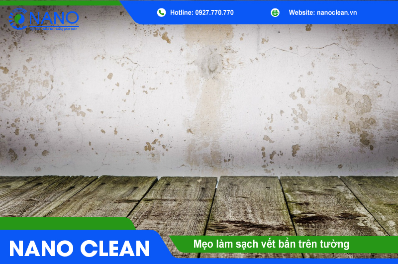 Mẹo Làm Sạch Vết Bẩn Trên Tường Mẹo Làm Sạch Vết Bẩn Trên Tường