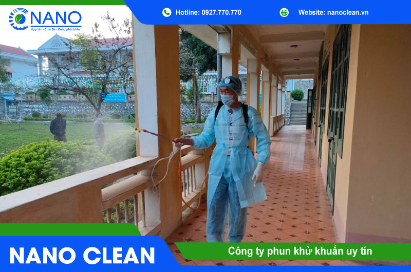 Nano Clean - Công ty phun khử khuẩn uy tín