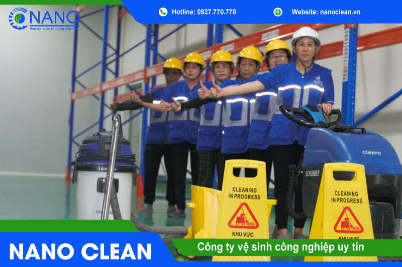 Nano Clean - Công ty vệ sinh công nghiệp uy tín