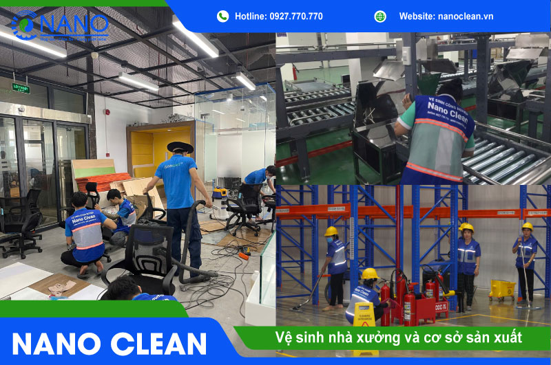 Vệ Sinh Nhà Máy Chế Biến Đóng Gói
