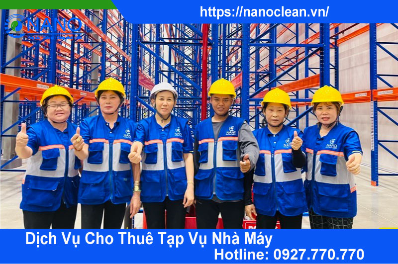 Dịch Vụ Cho Thuê Tạp Vụ Nhà Máy