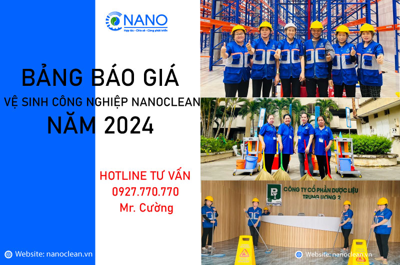 Báo giá vệ sinh công nghiệp cần đi kèm phạm vi công việc rõ ràng