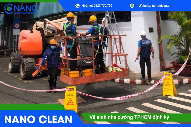 Dịch Vụ Vệ Sinh Nhà Xưởng Tại Hồ Chí Minh Nano Clean