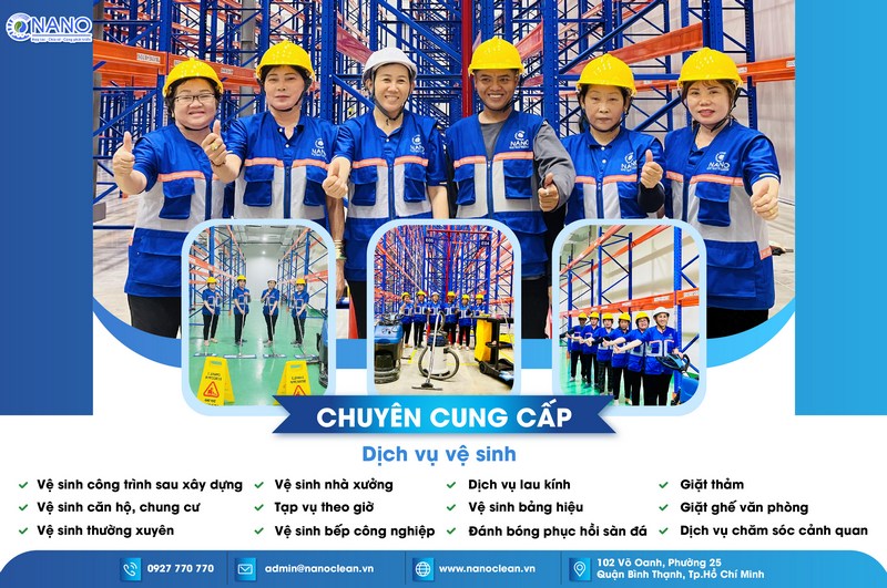 Công ty vệ sinh Nano Clean
