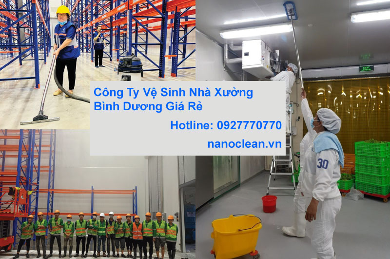 Dịch Vụ Vệ Sinh Nhà Máy, Xưởng Sản Xuất Giá Rẻ Cho Doanh Nghiệp