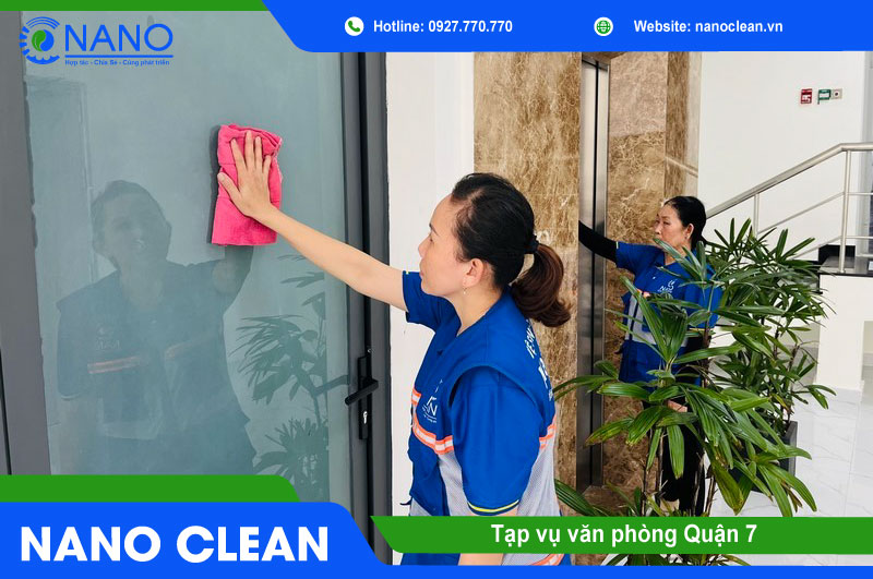 Dịch Vụ Vệ Sinh Văn Phòng Hằng Ngày Theo Hợp Đồng Tại Nano Clean
