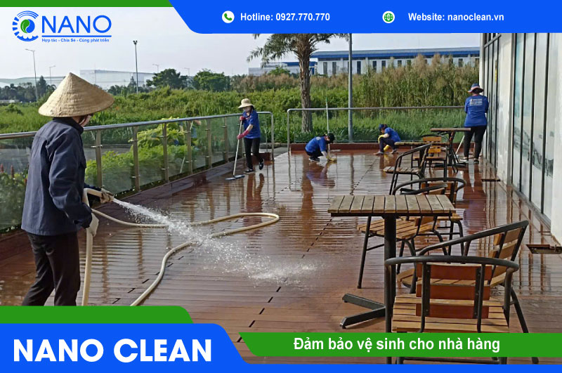 Đảm bảo vệ sinh cho nhà hàng