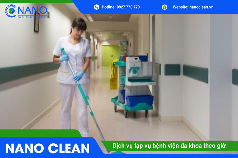 Dịch vụ tạp vụ bệnh viện đa khoa theo giờ