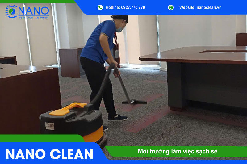 Môi trường làm việc sạch sẽ