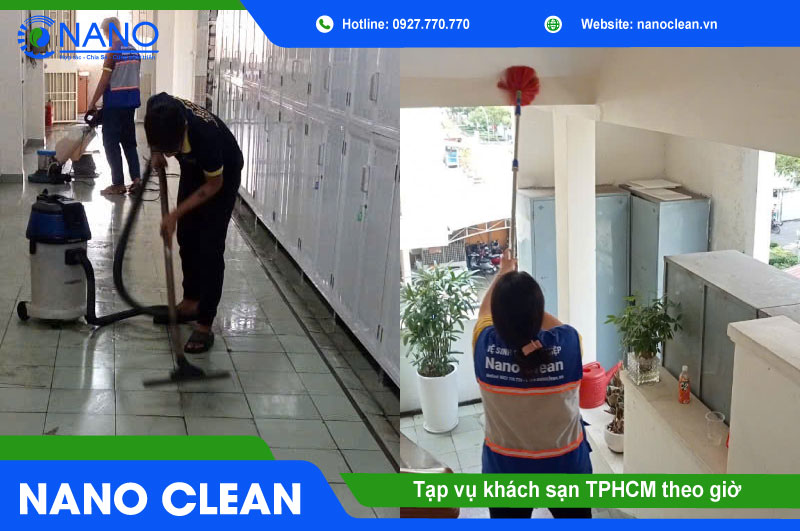 Tạp vụ khách sạn TPHCM theo giờ