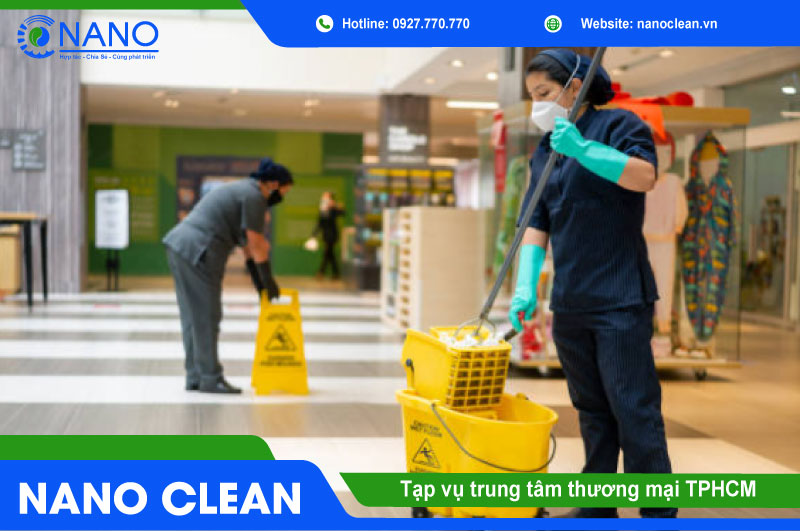 Tạp vụ trung tâm thương mại TPHCM