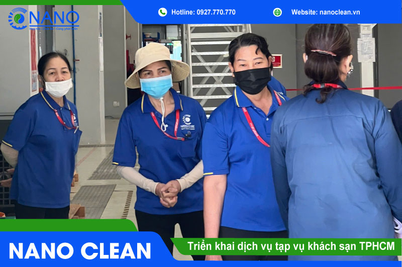 Triển khai dịch vụ tạp vụ khách sạn TPHCM