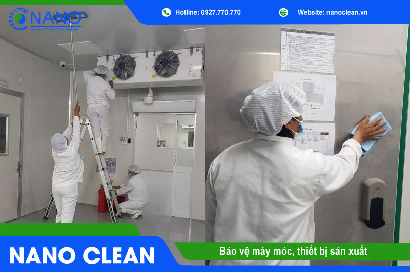 Bảo vệ máy móc, thiết bị sản xuất