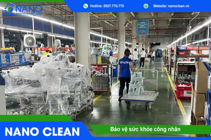 Dịch Vụ Dọn Vệ Sinh Nhà Máy Kho Hàng Khu Vực Miền Trung