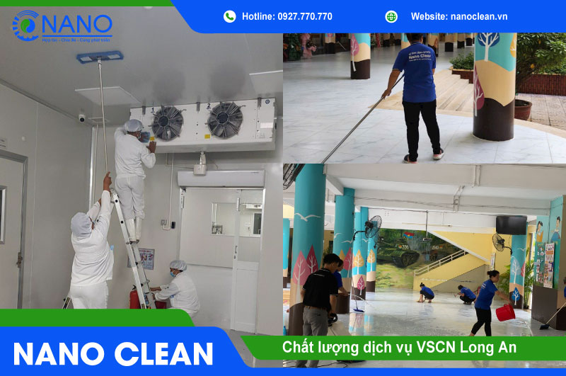 Chất lượng dịch vụ vệ sinh công nghiệp Long An