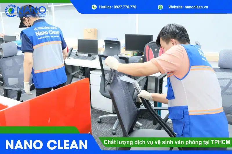 Chất lượng dịch vụ vệ sinh văn phòng tại TPHCM