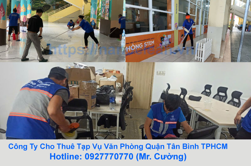 Dịch Vụ Vệ Sinh Khu Làm Việc, Địa Điểm Văn Phòng