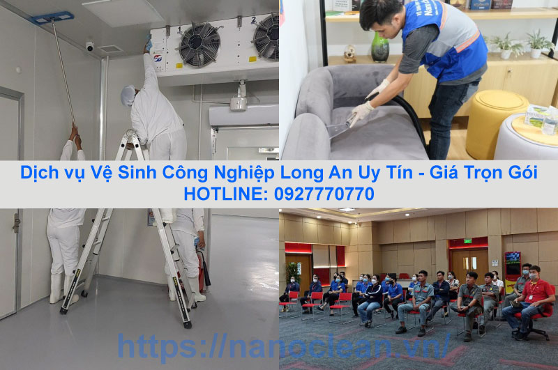 Dịch vụ Vệ Sinh Công Nghiệp Long An Uy Tín - Giá Trọn Gói