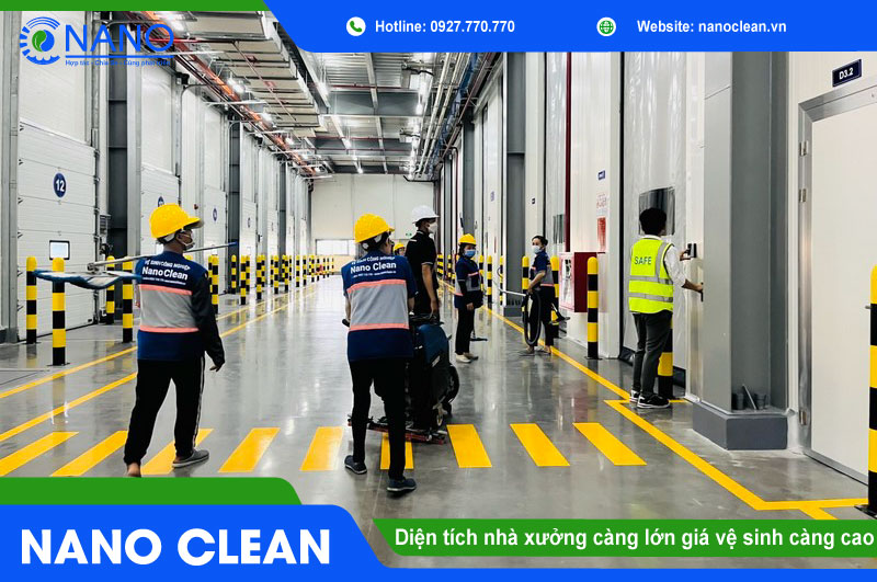 Dọn Vệ Sinh Công Nghiệp Kho Xưởng, Văn Phòng, Nhà Máy