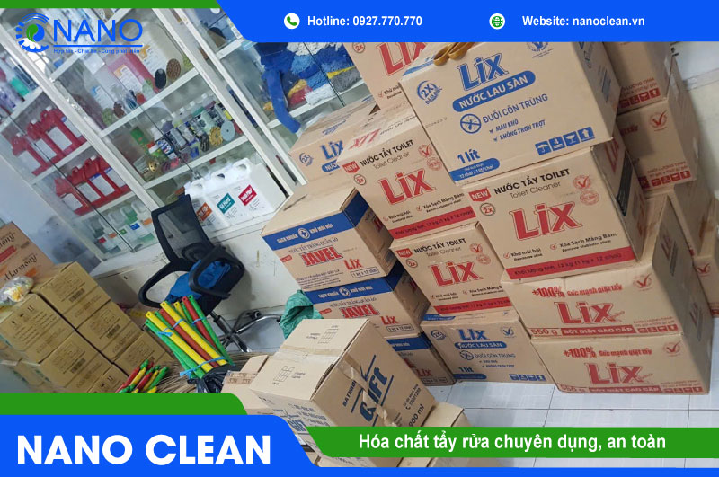 Hóa chất tẩy rửa chuyên dụng, an toàn