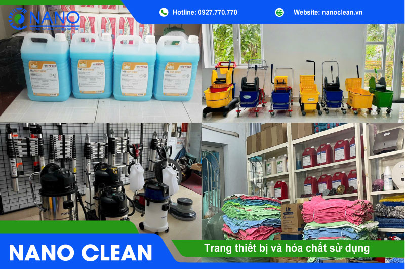 Trang thiết bị và hóa chất sử dụng