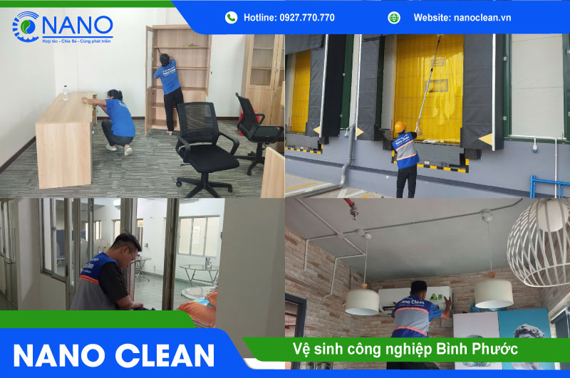 Vệ sinh công nghiệp Bình Phước