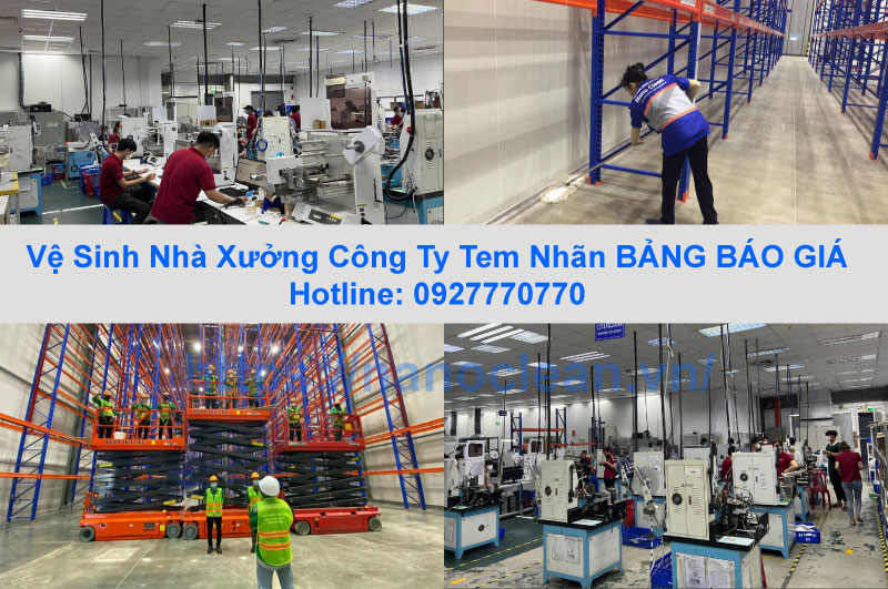 Dịch Vụ Vệ Sinh Sàn Nhà Xưởng Nano Clean