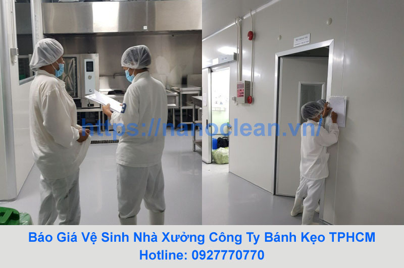 Báo Giá Vệ Sinh Nhà Xưởng Công Ty Bánh Kẹo TPHCM