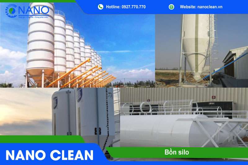 Vệ Sinh Bồn Silo Composite Vệ Sinh Bồn Silo Composite