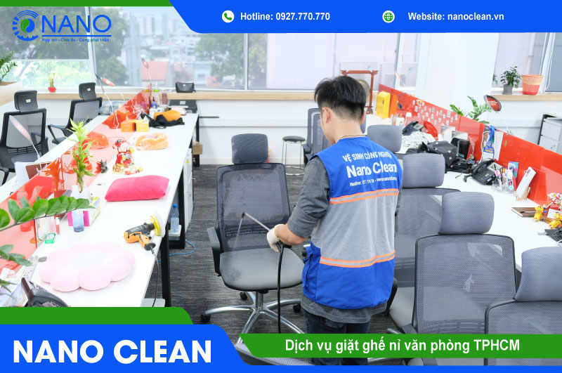 Dịch Vụ Giặt Ghế Nỉ Văn Phòng TPHCM 24/7 Giá Rẻ