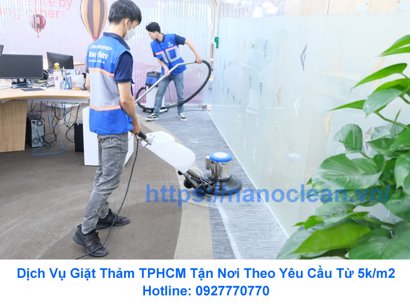 Dịch Vụ Giặt Thảm TPHCM Tận Nơi Theo Yêu Cầu Từ 5k/m2