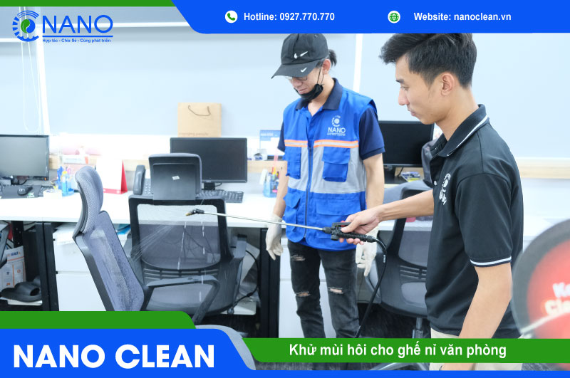 Dịch Vụ Vệ Sinh Văn Phòng Nano Clean Làm Sạch Cho Doanh Nghiệp khu mui hoi cho ghe ni van phong
