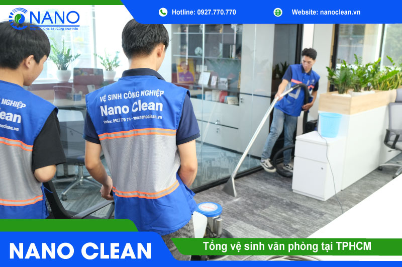 Tổng vệ sinh văn phòng tại TPHCM