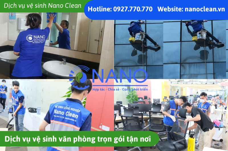 Dịch Vụ Vệ Sinh Văn Phòng Trọn Gói Tận Nơi