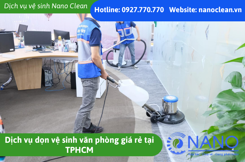 Dịch Vụ Dọn Vệ Sinh Văn Phòng Giá Rẻ Tại TPHCM