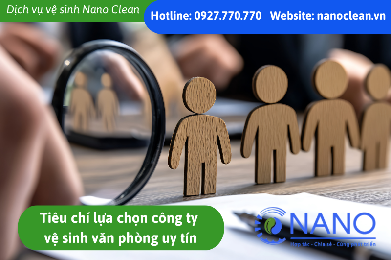 Tiêu chí lựa chọn công ty vệ sinh văn phòng uy tín
