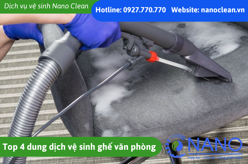 Top 4 Dung Dịch Vệ Sinh Ghế Văn Phòng