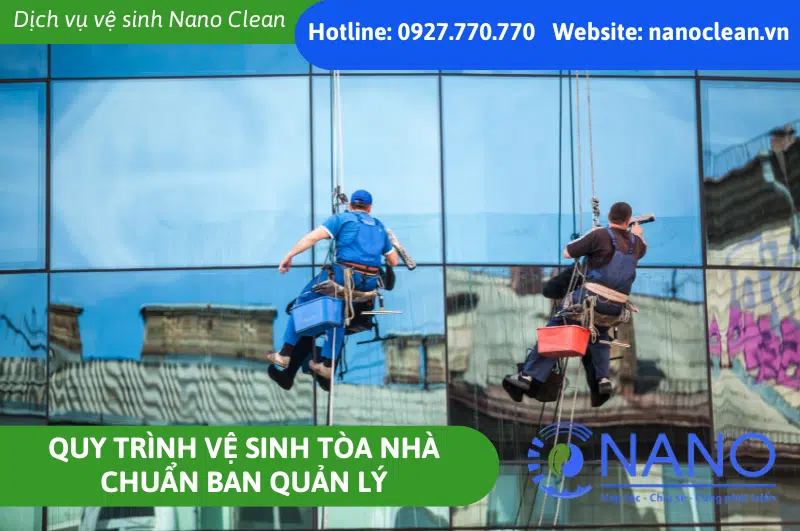 Quy Trình Vệ Sinh Tòa Nhà Chuẩn Ban Quản Lý