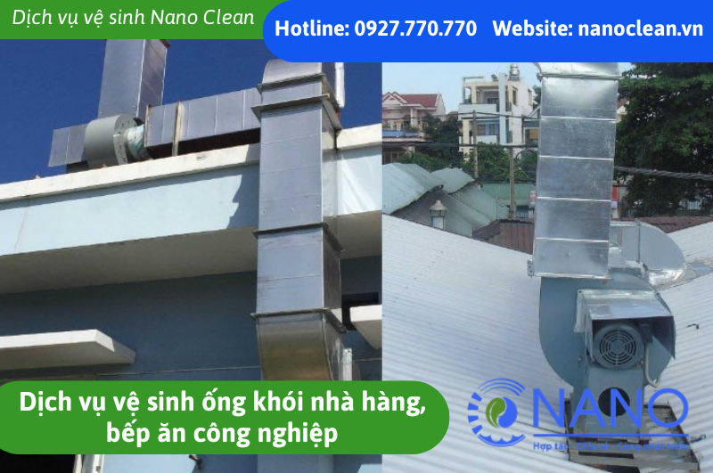 Dịch Vụ Vệ Sinh Ống Khói Nhà Hàng, Bếp Công Nghiệp