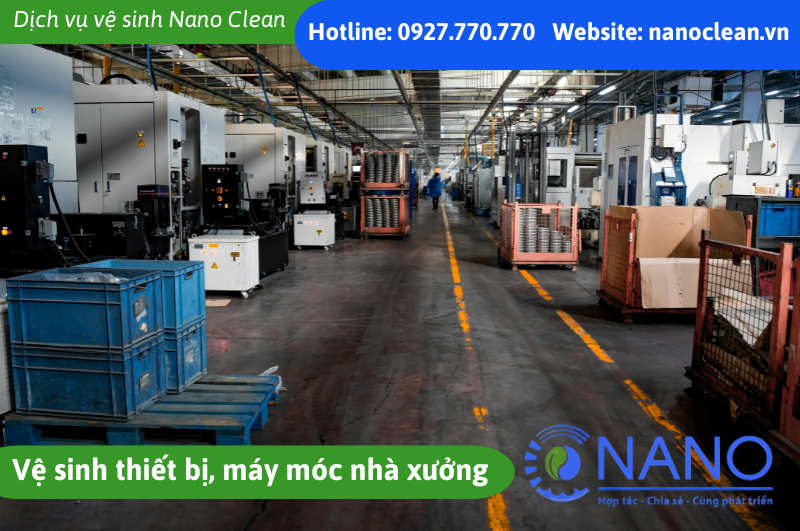 Vệ Sinh Xưởng Chuẩn Bị Cho Đơn Hàng Sản Xuất Lớn